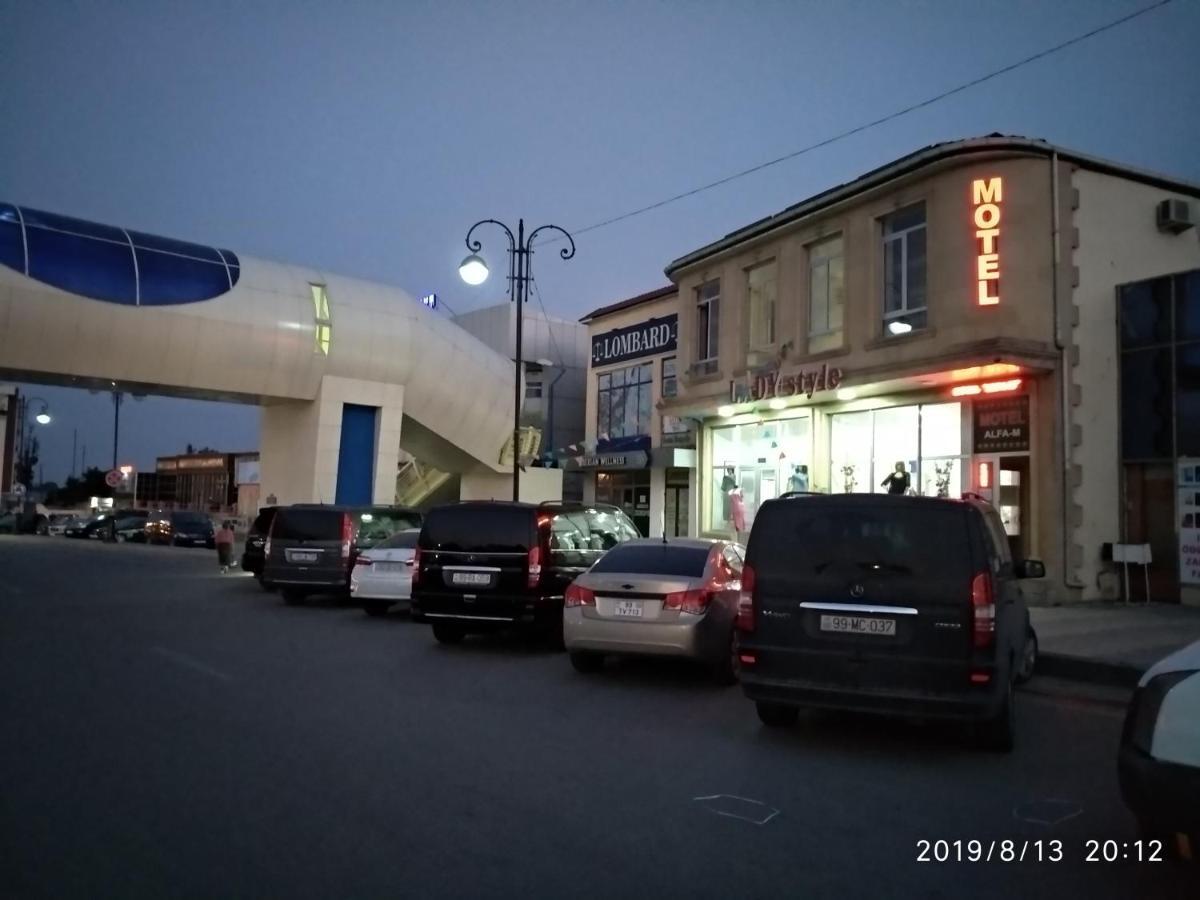 Quba Alfa-M Motel Exterior foto